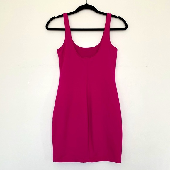 Hot Pink Dynamite Body Con Dress - Size Small - Picture 2 of 4